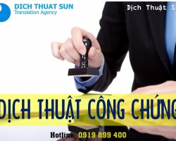 Dịch Vụ Dịch Thuật Công Chứng Quận 3 - Thành phố Hồ Chí Minh