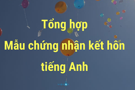 Giấy kết hôn - Form BTPHT-2006-KH