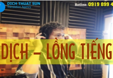 Dịch Vụ Dịch Và Lồng Tiếng Phim, Video, MV