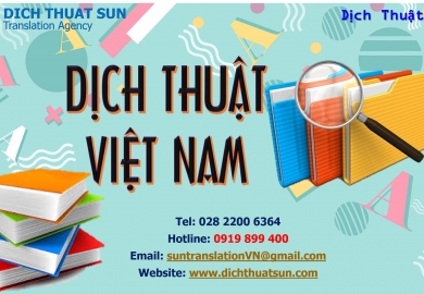 THỊ TRƯỜNG DỊCH THUẬT Ở VIỆT NAM