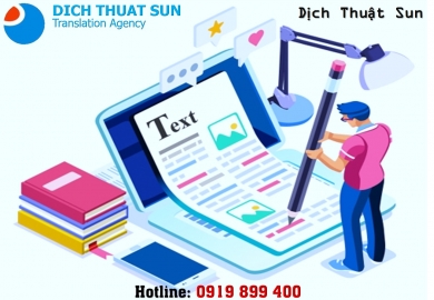 Dịch Vụ Hiệu Đính Bản Dịch