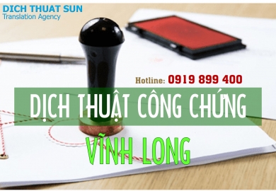 Dịch Vụ Dịch Thuật Công Chứng tại Vĩnh Long - Dịch Thuật Công Chứng Vĩnh Long