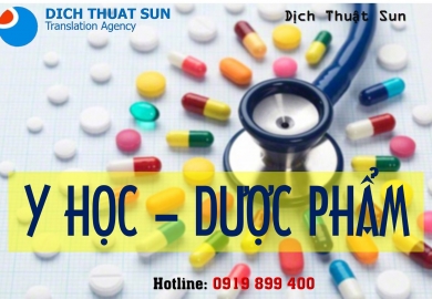Dịch Thuật Tài Liệu Y Học Và Dược Phẩm