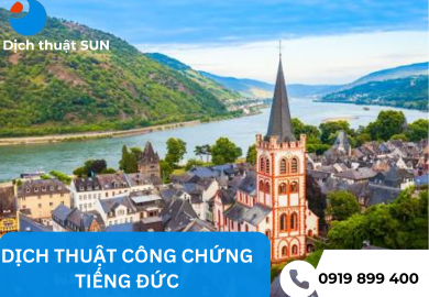 DỊCH THUẬT CÔNG CHỨNG TIẾNG ĐỨC LẤY LIỀN TẠI QUẬN 9