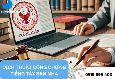 DỊCH THUẬT CÔNG CHỨNG TIẾNG TÂY BAN NHA TẠI QUẬN 8