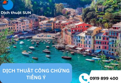 DỊCH THUẬT CÔNG CHỨNG TÀI LIỆU TIẾNG Ý TẠI QUẬN 3